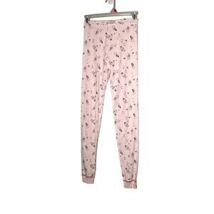 HANNA ANDERSSON 150cm US 12 Snowman Print Jogger Pajama Pants Organic Cotton